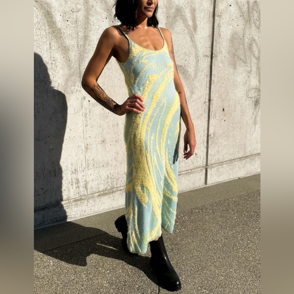 House of Sunny Hockney Dress in Cypress US 6 - Picture 1 of 6
